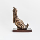 Bronze sculpture Pelican